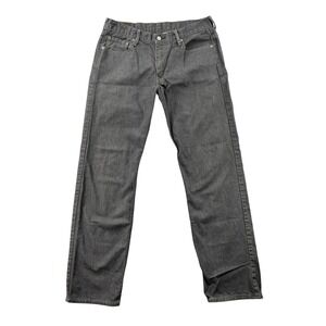Levis 569 Loose Straight‎ Fit Denim Jeans Men 34x36 (fits 36x33) Charcoal Gray